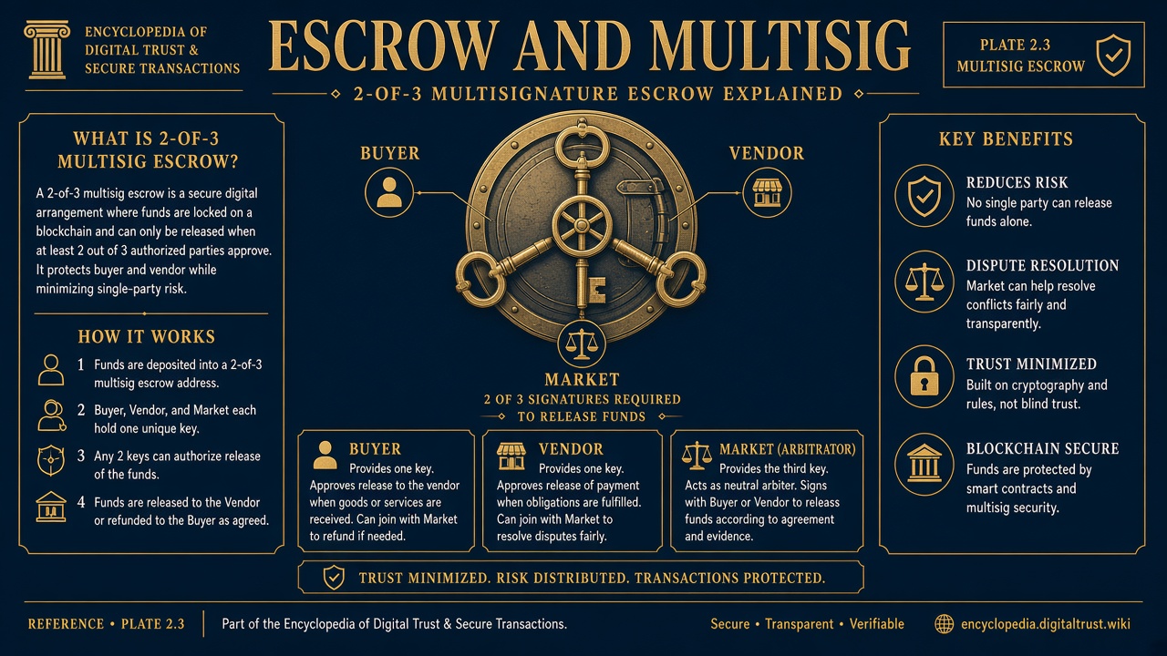 2-of-3 escrow infographic